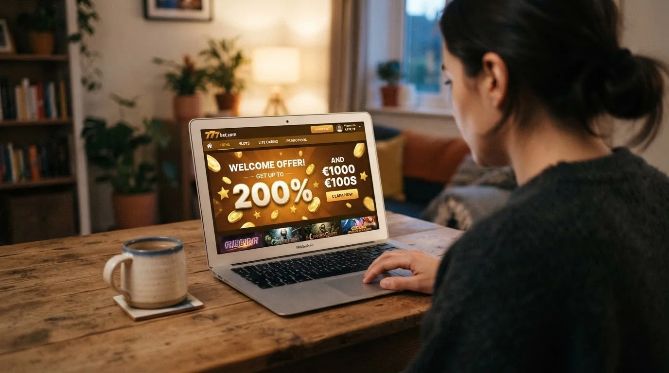 L'interfaccia della sezione bonus di PokerStars Casino con il riquadro «300% fino a 300€» in evidenza.